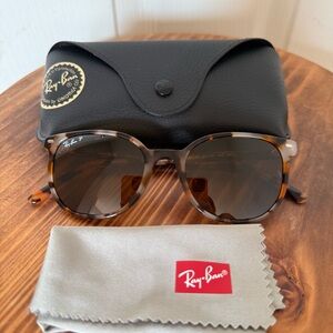 RayBan Elliot Sunglasses Havana Brown Grey